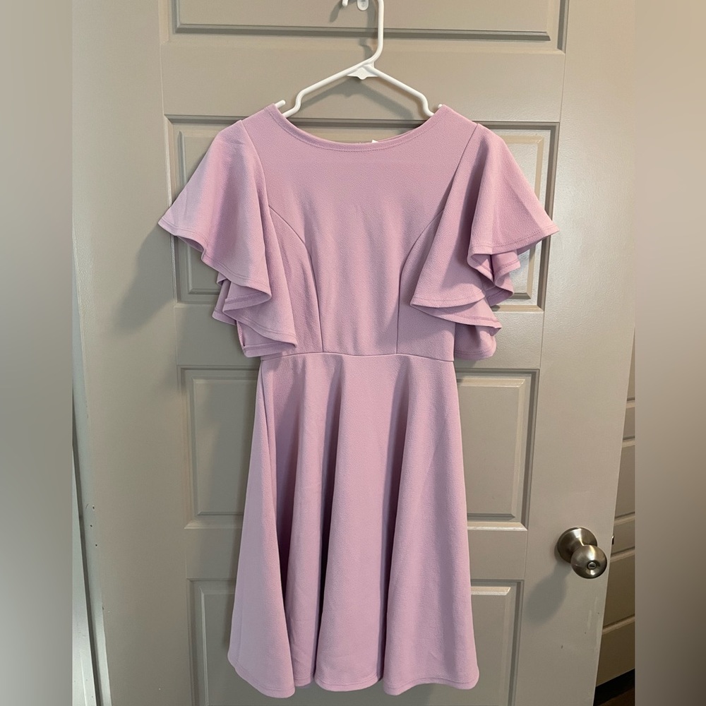 Purple dress